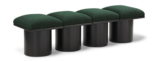 Pavilion - 4 Piece Modular Bench With Black Base