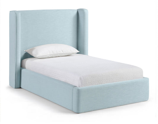 Kendall - Linen Textured Fabric Upholstered Bed