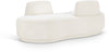 Argyle - Chenille Fabric Chaise / Loveseat