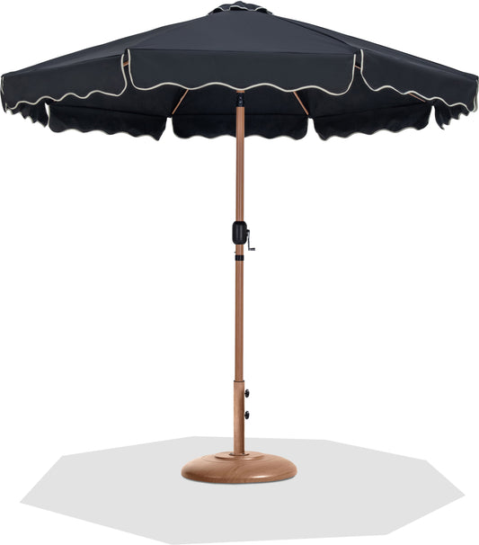 Amalfi - Patio Umbrella - Light Brown Base / Light Brown Pole