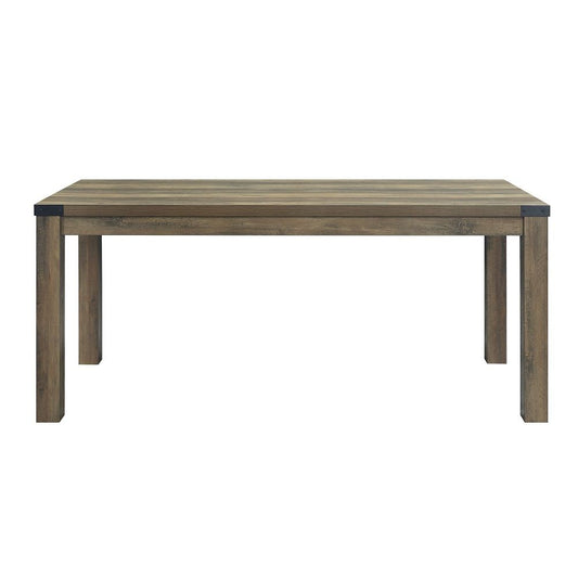 Abiram - Dining Table - Rustic Oak