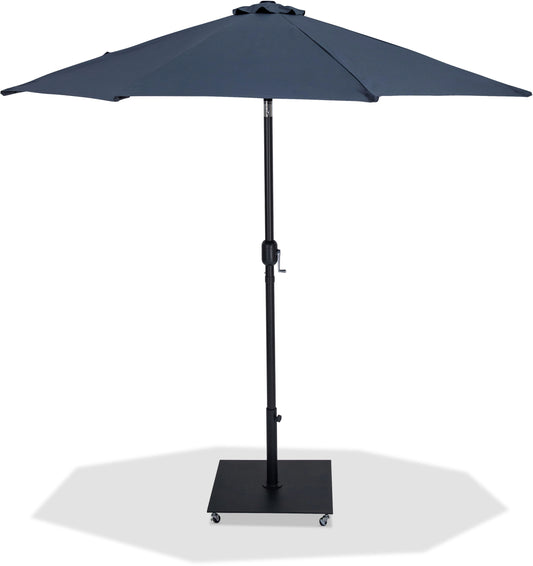 Fiji - Aluminum Patio Umbrella With Square Black Base