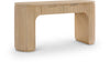 Astrid - Solid Wood And Oak Veneer Desk