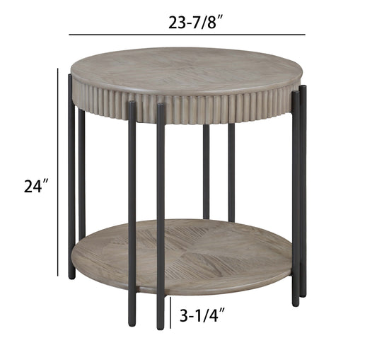 Providence - End Table - Light Brown