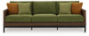 Horizon Hall - Sofa With Cushion - Brown / Green