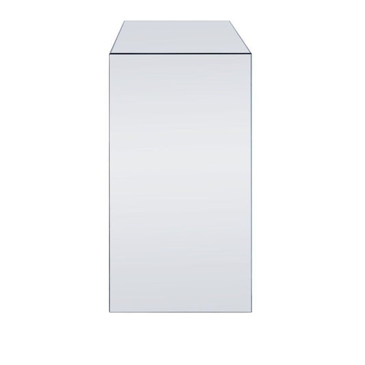 Noralie - 32" Console Cabinet - Mirrored & Faux Diamonds