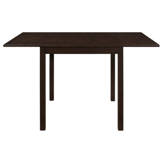 Kelso - 3 Piece Drop Leaf Dining Table Set - Cappuccino