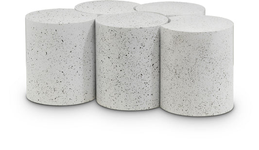 Dimple - 5 Piece Modular Coffee Table - Terazzo Finish