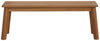 Janiyah - Bench - Light Brown