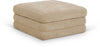 Stellar - Chenille Fabric Upholstered Modular Modular Ottoman