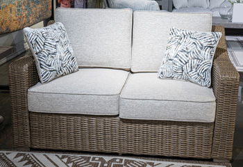 Laguna Heights - Loveseat With Cushion - Beige