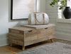 Gerdanet - Storage Bench - Beige