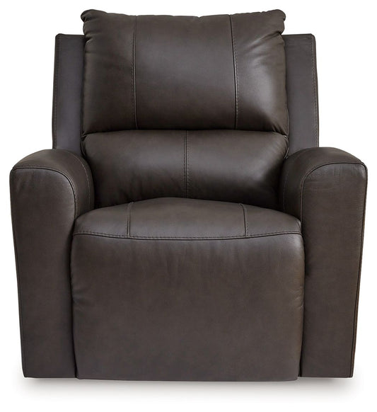 Boxmere - Power Rocker Recliner - Storm