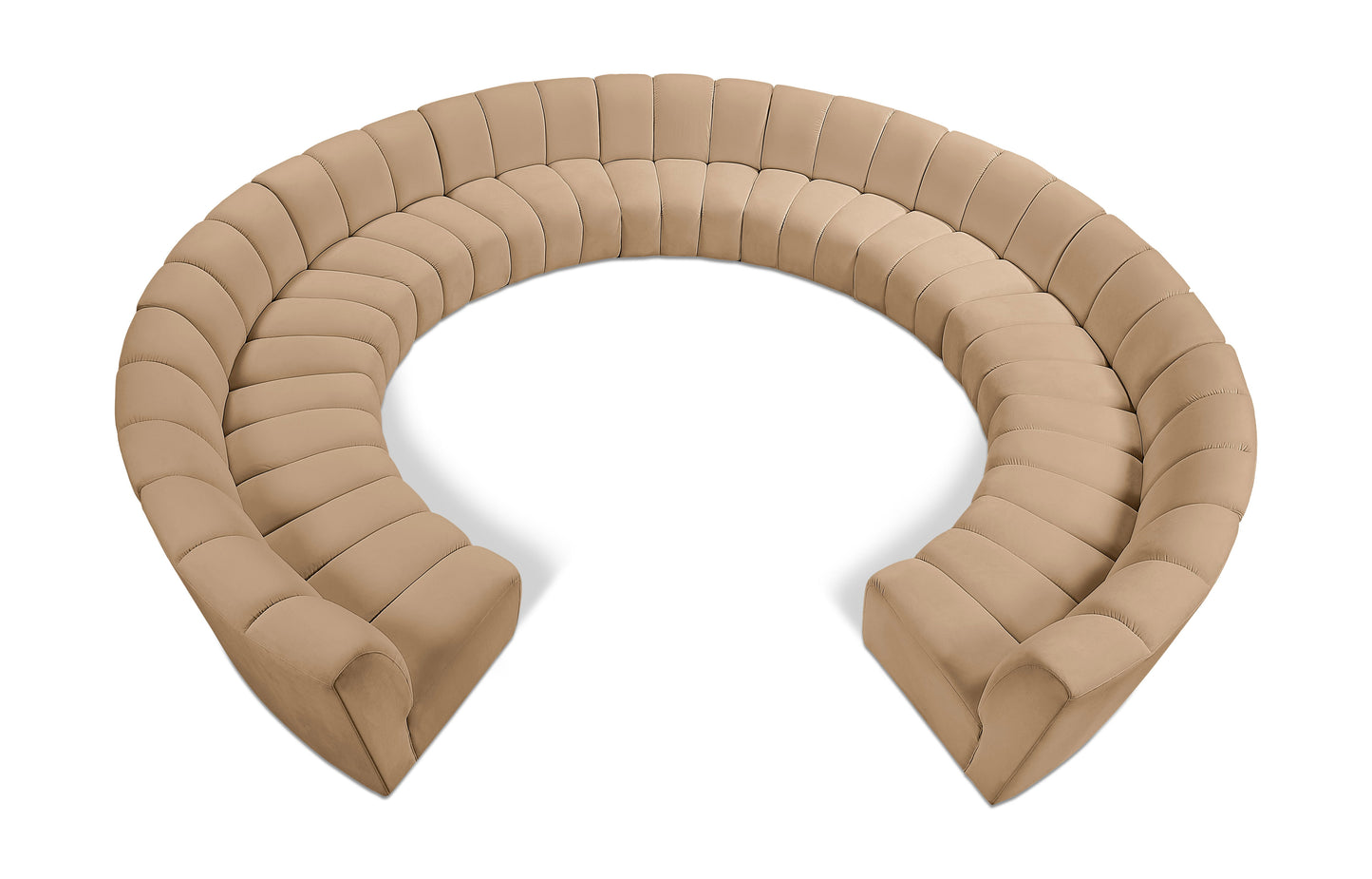 Infinity - 11 Piece Modular Sectional - Camel