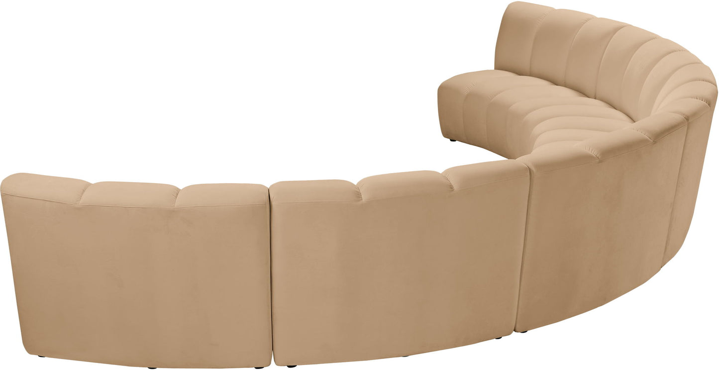 Infinity - 6 Piece Modular Sectional - Camel