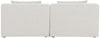 Cube - Linen Modular 2 Seat Armless Sofa