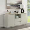 Ingram - Server - Ceramic Top & Light Gray