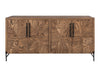 Verona - 4-Door Console - Renwick Oak Brown