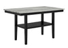 Marbel - Faux Marble Counter Height Set
