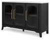 Welltern - Dining Room Server - White / Black