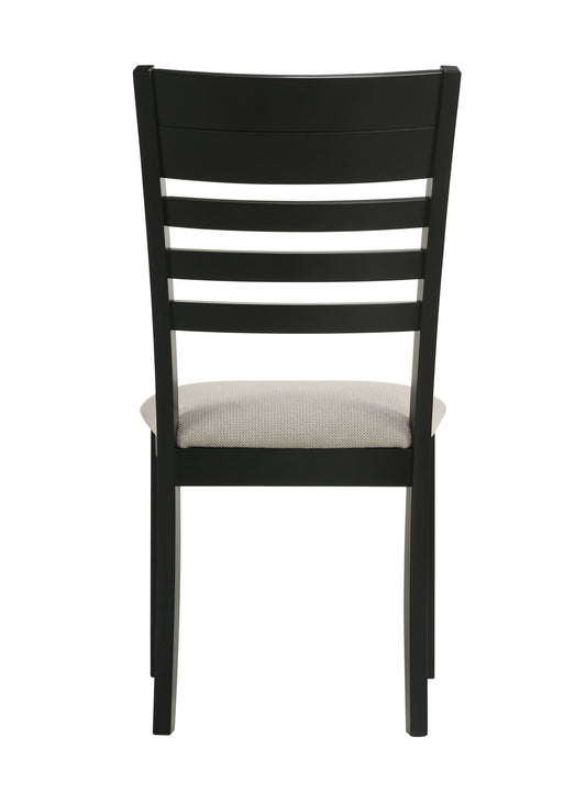 Folio - Side Chair (Set of 2) - Black / Gray