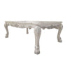 Dresden - 54" Coffee Table - Bone White