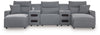 ModMax II - Salt And Pepper - Reclining Sectional