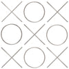 XOXO - Wall Decor - Pearl Silver