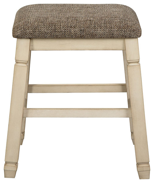 Bolanburg - Upholstered Stool (Set of 2) - Beige