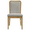 Croyden - Dining Side Chair (Set of 2) - Gray / Weathered Natural