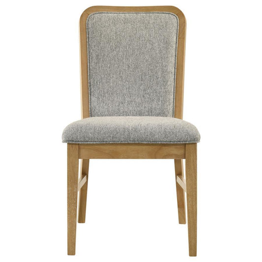 Croyden - Dining Side Chair (Set of 2) - Gray / Weathered Natural