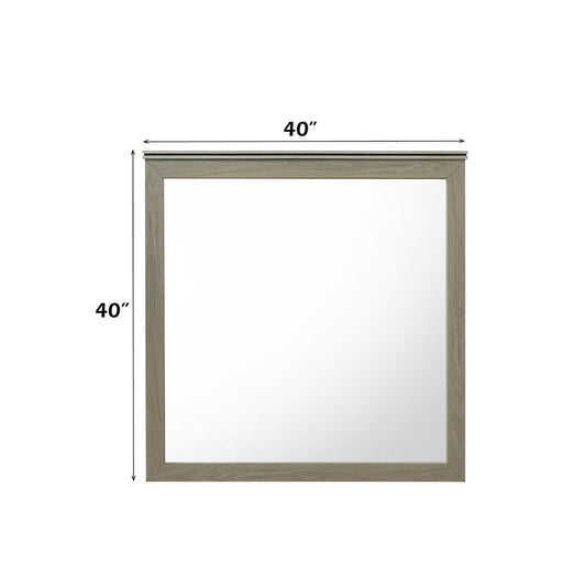 Joanna - Mirror - Weathered Gray
