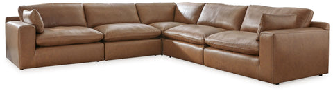 Light Brown / 5 Pc. Sectional