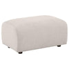 Burnett - Chenille Upholstered Ottoman