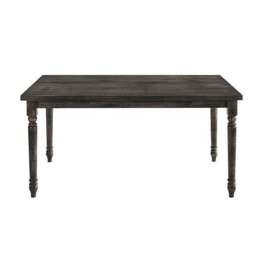 Claudia II - Dining Table - Weathered Gray