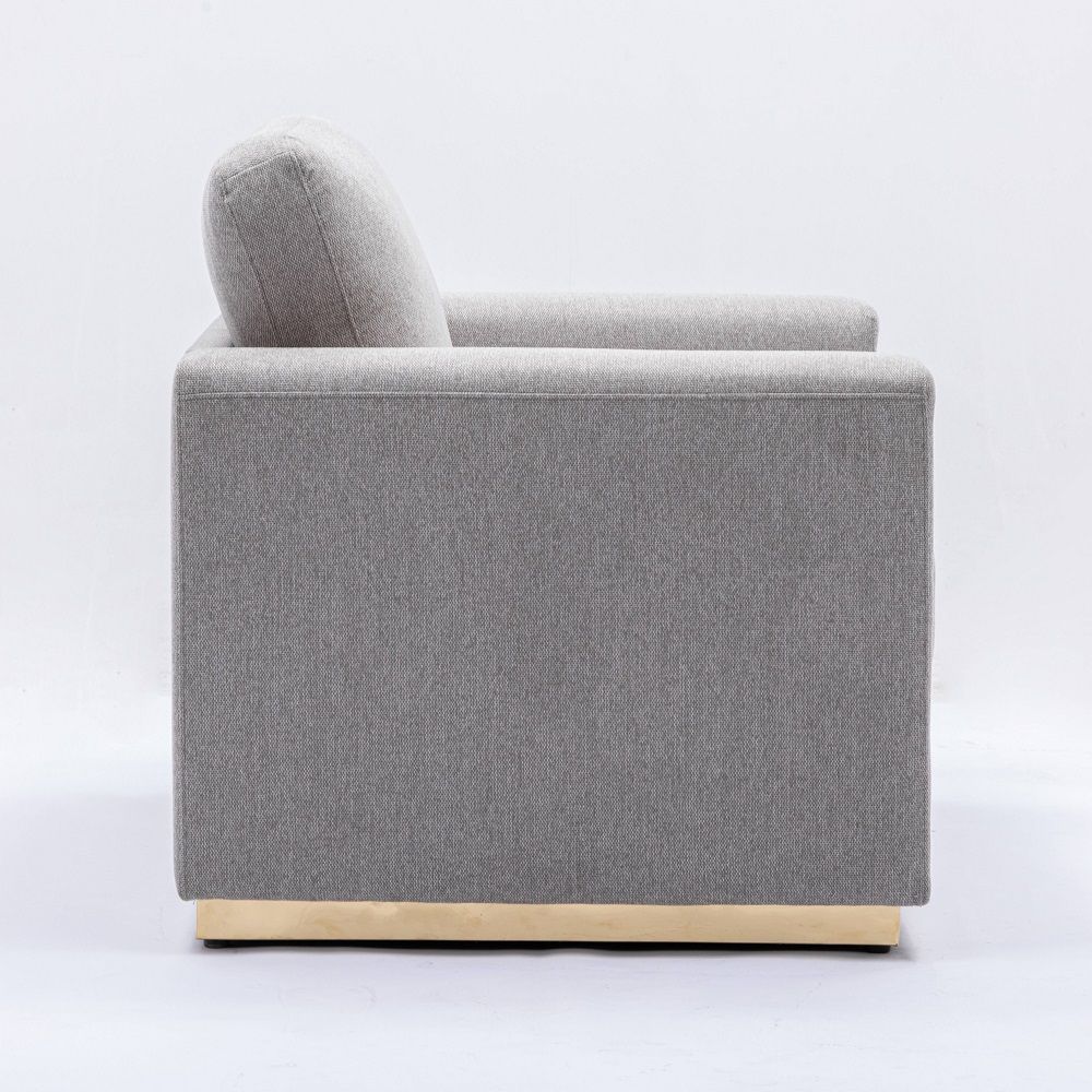 Valin - Chair - Gray Linen