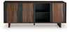 Welby - Accent Cabinet - Brown / Charcoal