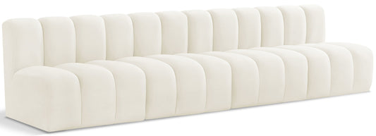 Arc - Velvet 4 Seats Modular Sofa