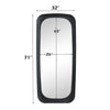 Izusa - Floor Mirror - Black