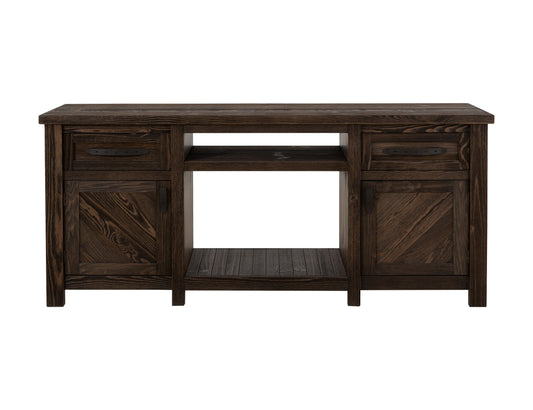 Dutton - Electric Fireplace - Rookwood Brown