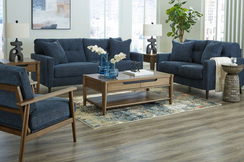 Blue / 3 Pc. Sofa, Loveseat, Chair