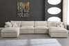 Cozy - 6 Piece Modular Double Chaise Sectional