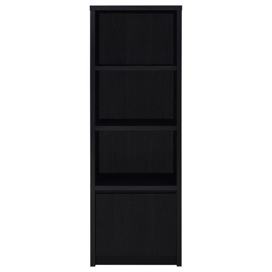 Winfield - 3-Sheld Media Tower Entertainment Pier - Black