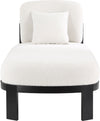 Maybourne - Chaise / Bench With Black Frame