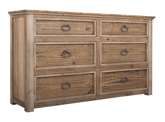 Montana - Dresser - Two Tone Light Brown