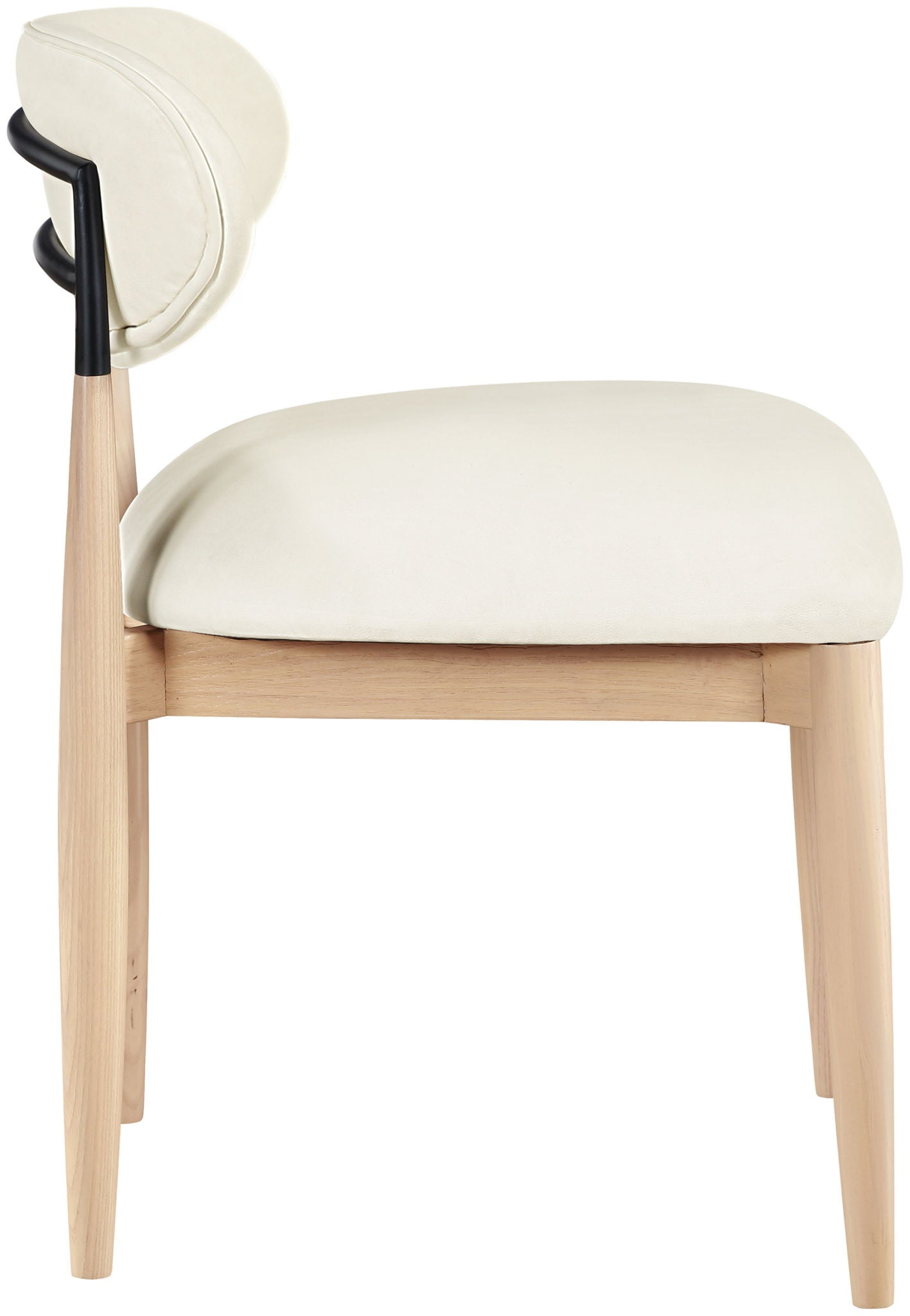 Riccio - Side Chair (Set of 2) - Natural Frame
