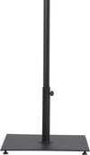 Amalfi - Aluminum Patio Umbrella - Black Base / Black Pole