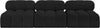 Ames - 3 Seat Modular Armless Sofa