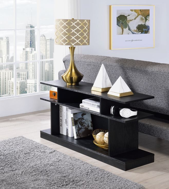 Sollix - Accent Table - Black