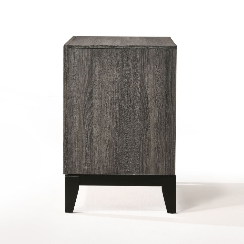 Valdemar - Nightstand - Weathered Gray